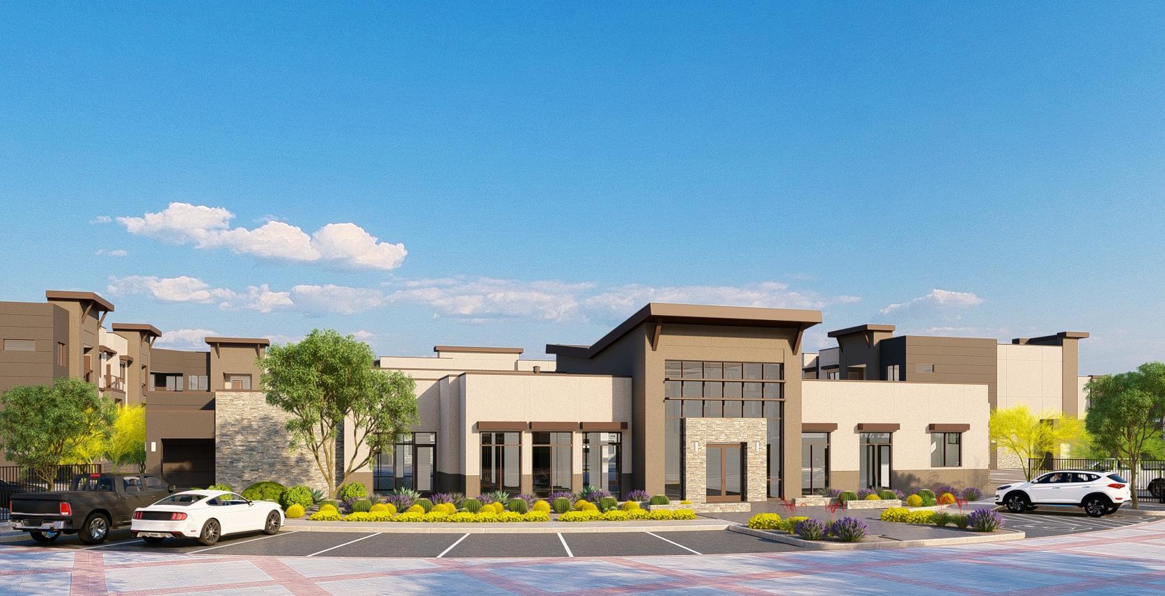 The Trailhead - Clubhouse Rendering The Trailhead - Clubhouse Rendering